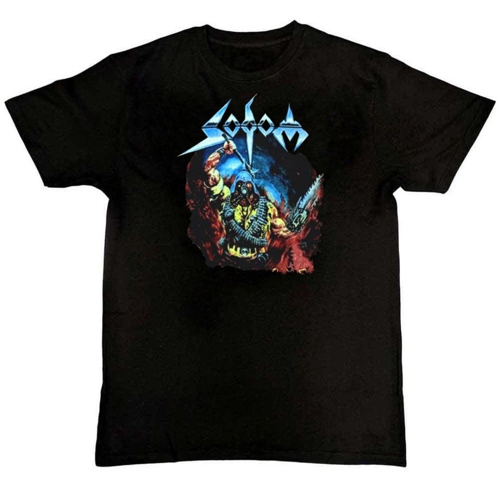 Rare SODOM - Band Graphic Print Mens T-Shirt