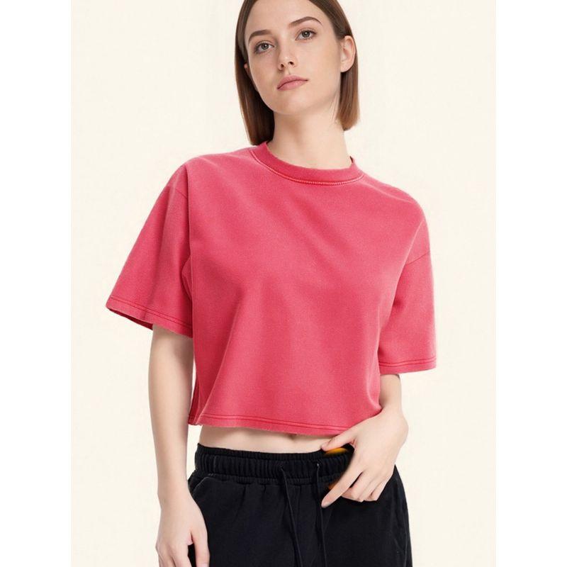 American Sexy Women's Overall Sexy Waist Hollow-out Short Sleeve T-shirt