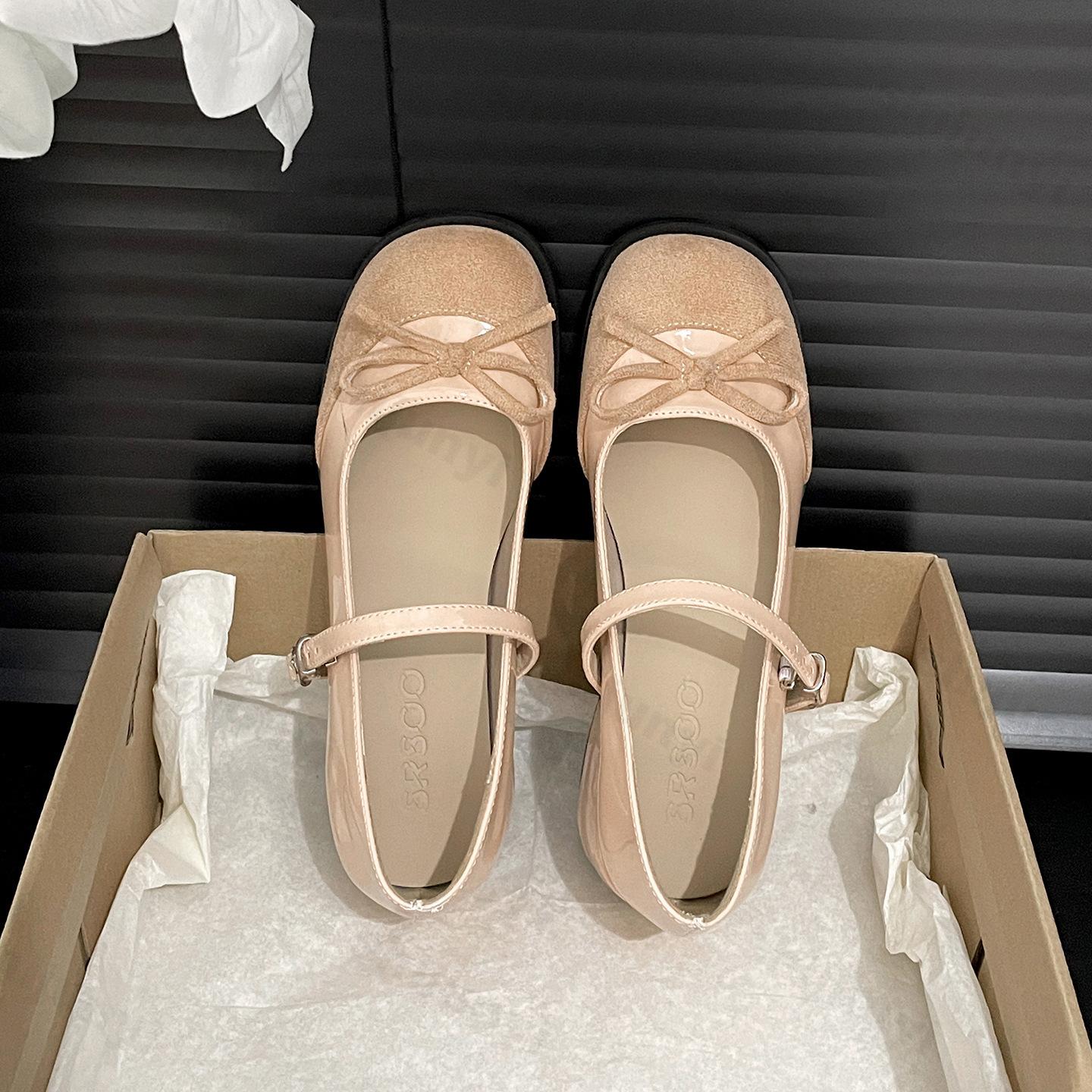 

Fashion Women s Elegant Retro Bow Designed Casual Shallow Mouth Single Shoes Autumn 2025 Comfortable Versatile High Heel Mary Jane Shoes 35 розовый