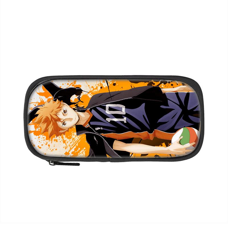 Haikyuu Pen Case Sunshine Youth Print New Large Capacity Student Boys and Girls Best Birthday Gift for School
