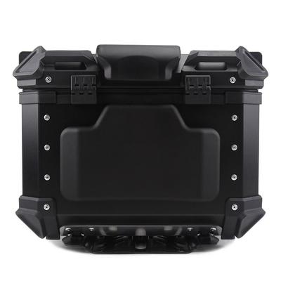 Scratch Proof Motorcycle Trunk Backrest Comfortable Shockproof Backrest Pad PU Foam Ergonomic Rear Top Case Cushion 45 55 65L