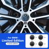 1/4/7pcs 81/72/46/56/68/mm Car Front Rear Logo Wheel Hub Center Cover Steering Wheel Center Stickers For BMW X1 X3 X5 X6 E46 E90 FY0