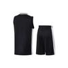 Li Ning Team Vest Basketball Uniform Set Men Sportswear Black AATN061-3