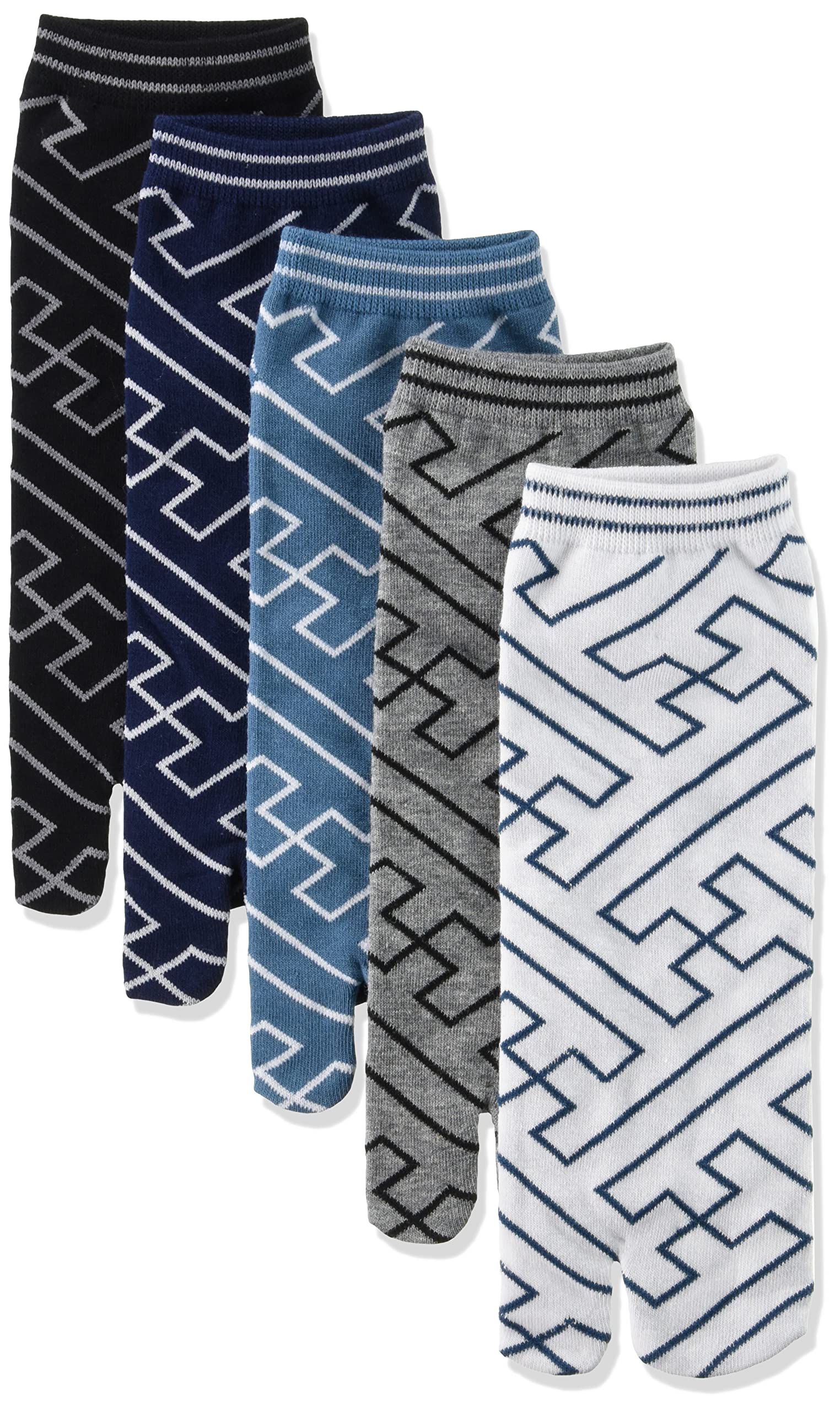 

Кроссовки Tabi Tabi с японским узором Fusuma [Iyashi] Мужские 93643-995-990 25-28см