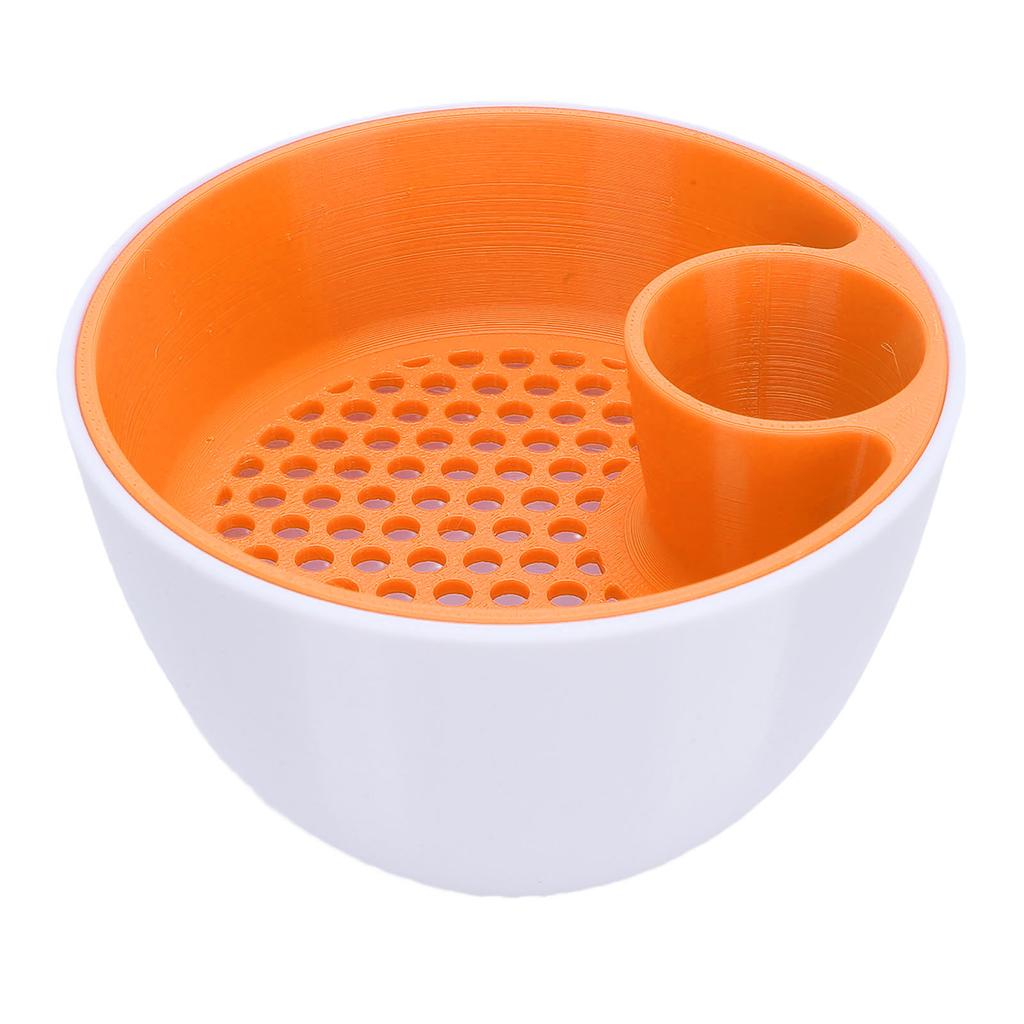 Dual Chamber Pistachio Bowl with   Container 3D Printed 2 In 1 Snack   for Nut Serving Built In Trash Compartment