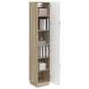 Cabinet Set 2 pcs Sonoma Oak Wood Based Panel