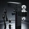 Adjustable Trailer Hitch Ball Mount Strong Secure