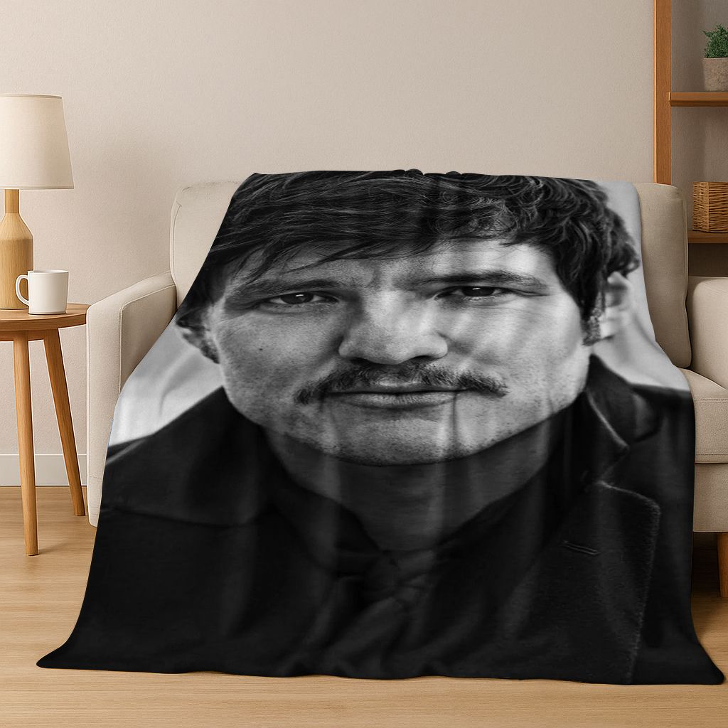 

3D Плед из фланели с изображением Хосе Педро Бальмаседы Паскаля Звезда Мягкий Теплый Плед для Спальни Гостиной Кровати Путешествий Кемпинга Пикника Подарок 75x90cm