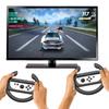 2Pcs Racing Steering Wheels Grips for Nintendo Switch 2 Gaming Handle Controller Game Grip Gaming Simulate Wheel Accessories