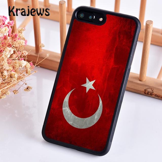 Krajews Republic Turkey Flag Ankara Phone Case Cover For iPhone 14 5s 6s 7 8 Plus X XR XS 11 12 13 Pro Max Samsung S21 S22 Ultra
