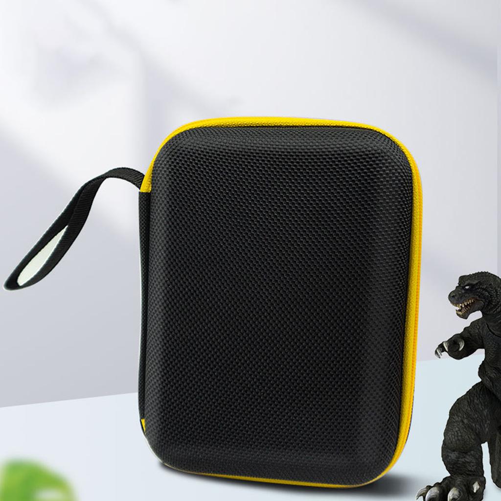 Přenosná ochranná taška EVA na přenášení Nárazuvzdorný pevný kryt Shell Úložné pouzdro proti pádu pro herní konzoli MiyooMini Plus