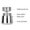 Stainless Steel Moka Pot European Style Coffee Cup Portable Coffee Maker