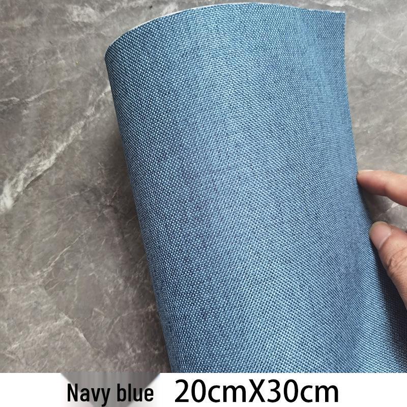 

Тканинна самоклейна латка, що імітує льон, для ремонту штор та скатертин