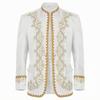 Jacket with Gold Embroidery Formal Performance Elegant for Performers
