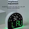 Ambient Light Digital Alarm Clock Temperature Display Desktop Clock LED Clock  Bedroom Use