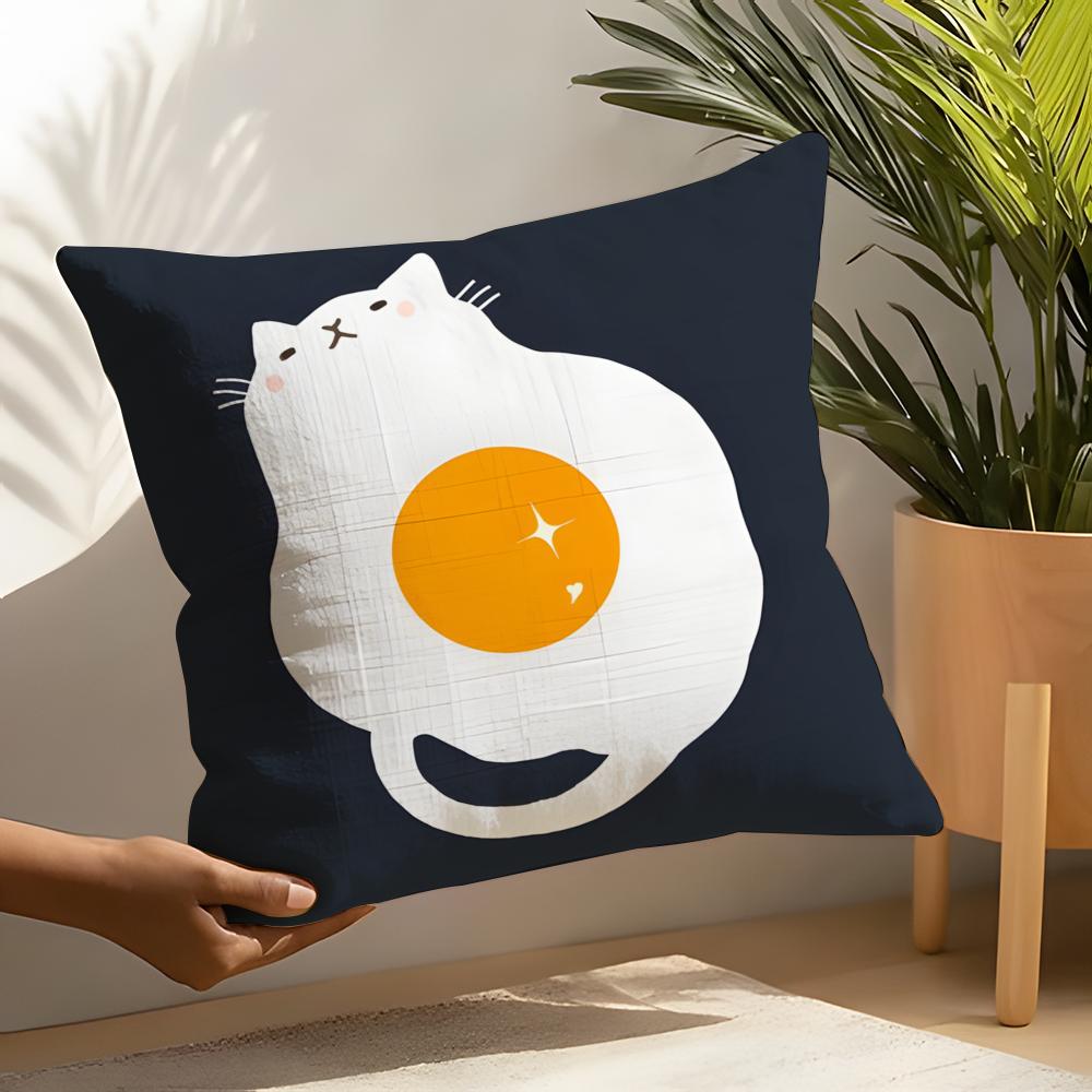 Funny Quirky Musical Instrument Patterns Pillow Case Home Living Room Decoration Linen Pillowcover Pillow Cases Cushion Cover