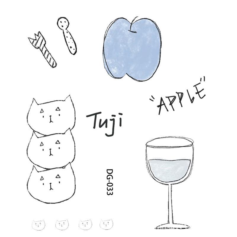 

In-Stock Cute 3D Cartoon Jelly Stickers for Diaries, Notebooks, Laptops & Phone Cases