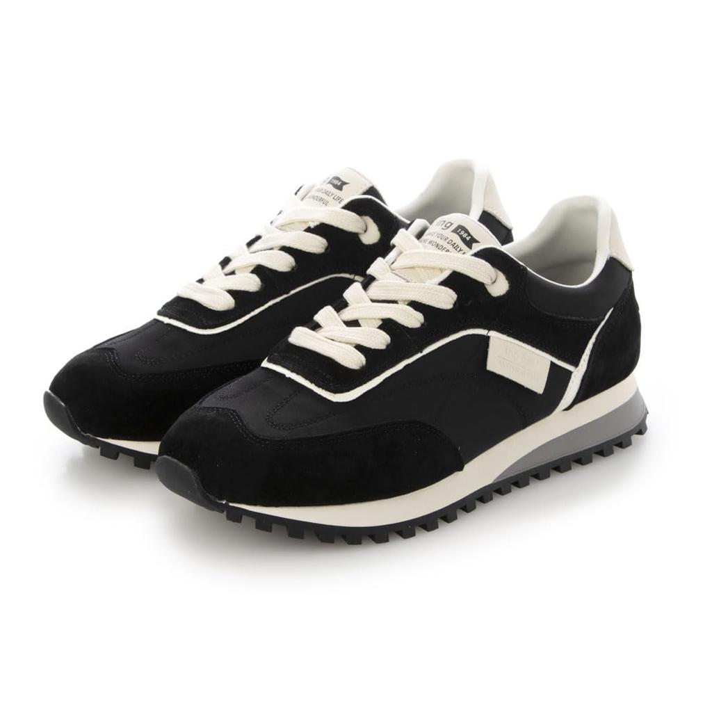 ING IGFP51076 Black Small Sneakers Women's