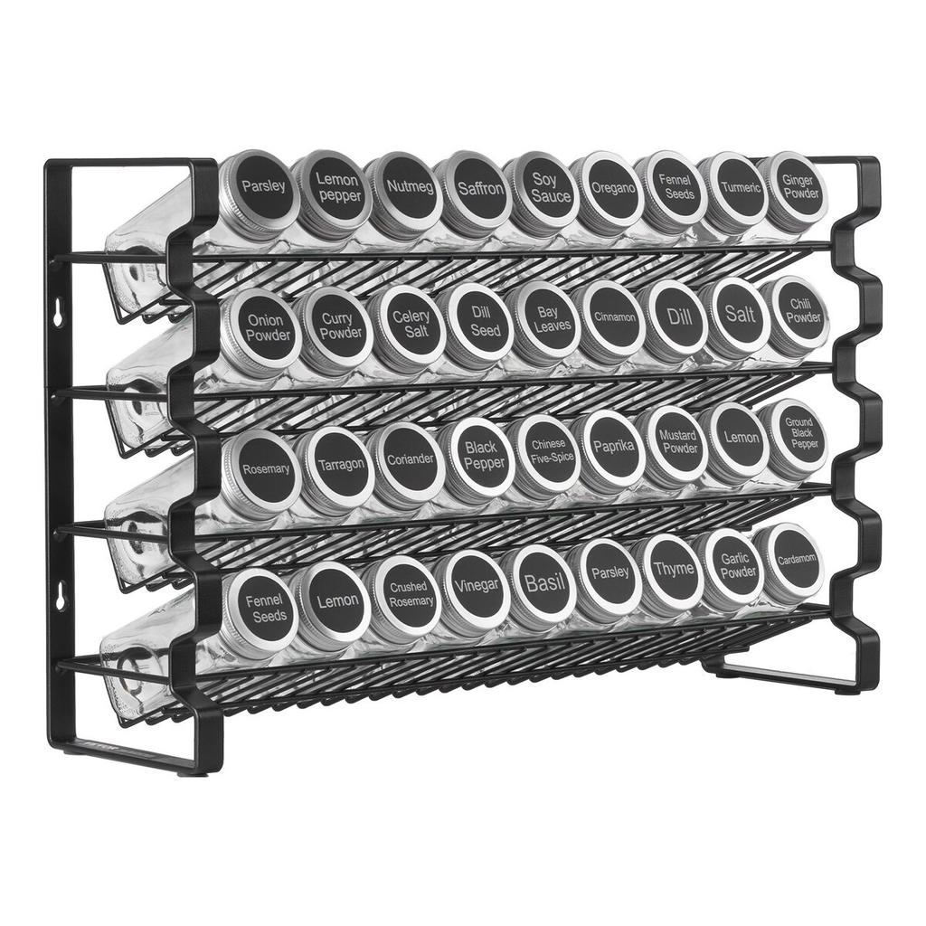 Spice Rack Organizer for Cabinet Kitchen Seasoning Organizer 18x11 in
