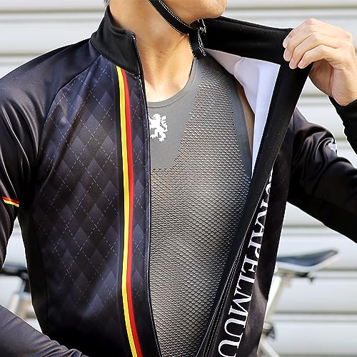 Lion De Kapelmuur Racing Thermo Jacket, Argyle, Black