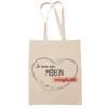 Tote Bag - PLANETEE - Irreplaceable Woman Doctor - Cotton - Printed In France - Large Capacity