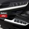 Innere Armlehne Tür Fenster Glas Lift Schalter Taste Panel Abdeckung Für Honda CR-V CRV 2012 2013 2014 2015 2016 Auto Zubehör