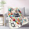 Teacher'S Day Thanksgiving Gift Customize Your Name Blanket Warm Comfortable And Soft Blankets Are Suitable For Home Lunch Break Blanket Office Sofa