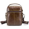 Men Vintage Leather Shoulder Bag Outdoor Sports Travel Bag Handbag Casual Bag Pack