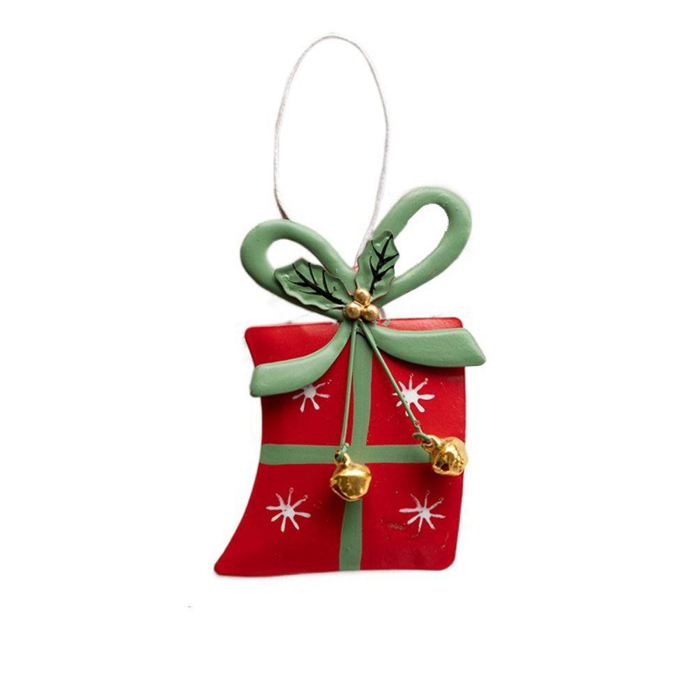 Nordic Style Christmas Five-pointed Star Pendant Snowflake Pendant  Party