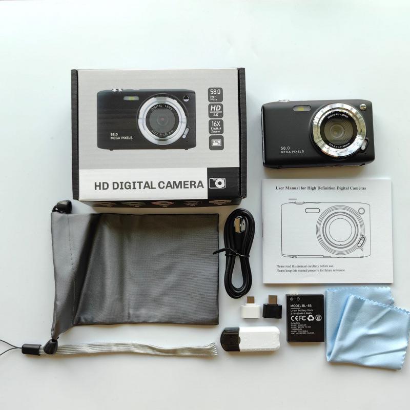 Portable CCD 2.88" HD Digital Camera - Multi-Color Entry-Level for Students