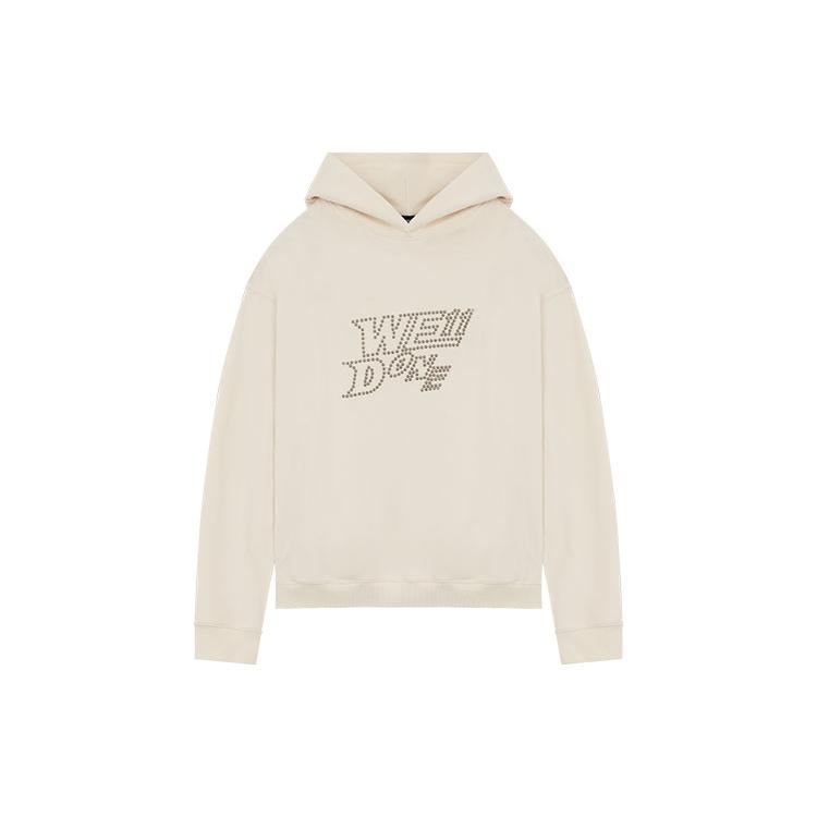 WE11DONE SS22 Sweatshirt Unisex Ecru WD-TH1-22-665-U-IV