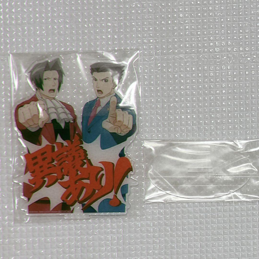 

[USED] Ace Attorney DVD Purchase Bonus Acrylic Mascot Objection! Mitsurugi Naruhodo