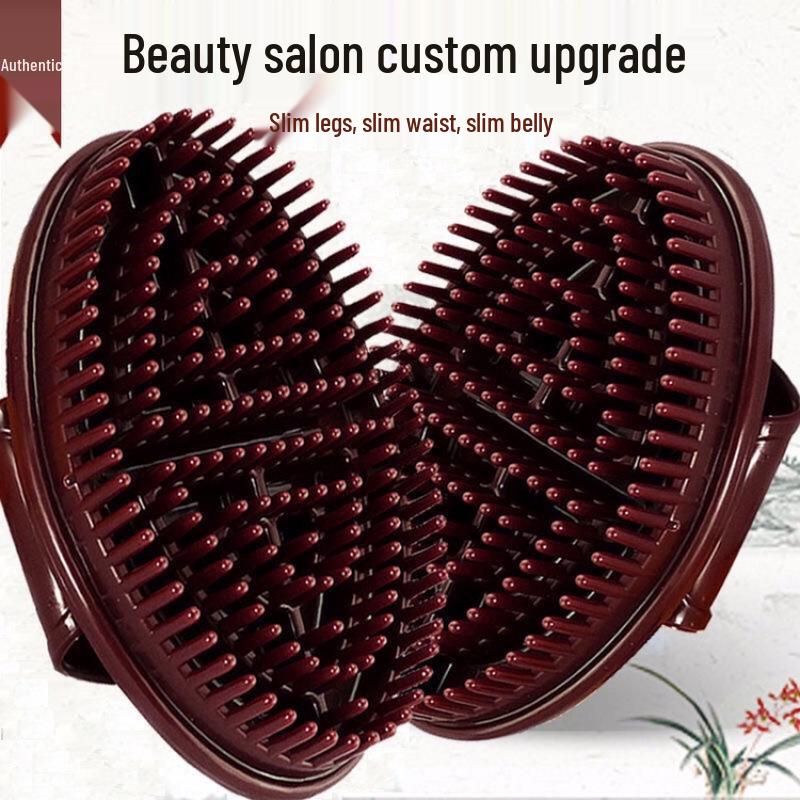 

Meridian Soft Silicone Massage Brush for Leg Slimming and Belly Shaping