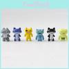 Creative Fuggler Tooth Monster Model Toy Ornament Set For Kids And Collectors