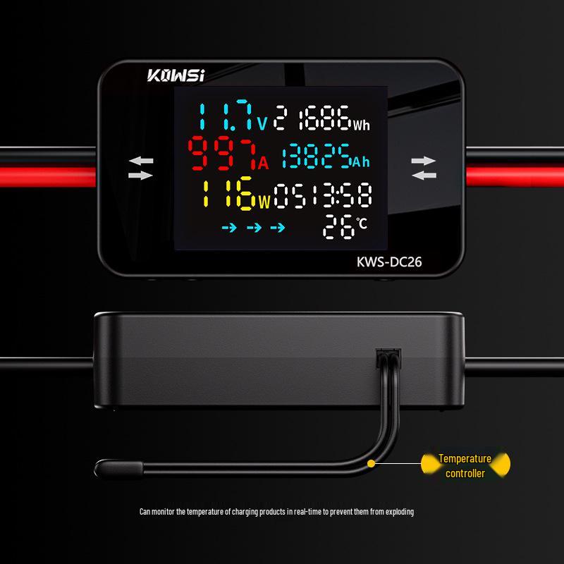 Keweisi KWS-DC26 Battery Charging & Power Tester, XT90/XT60/Anderson Ammeter