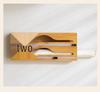 Wall-Mounted Bamboo Foil & Cling Film Cutter with Storage Compartments and Slide Knife