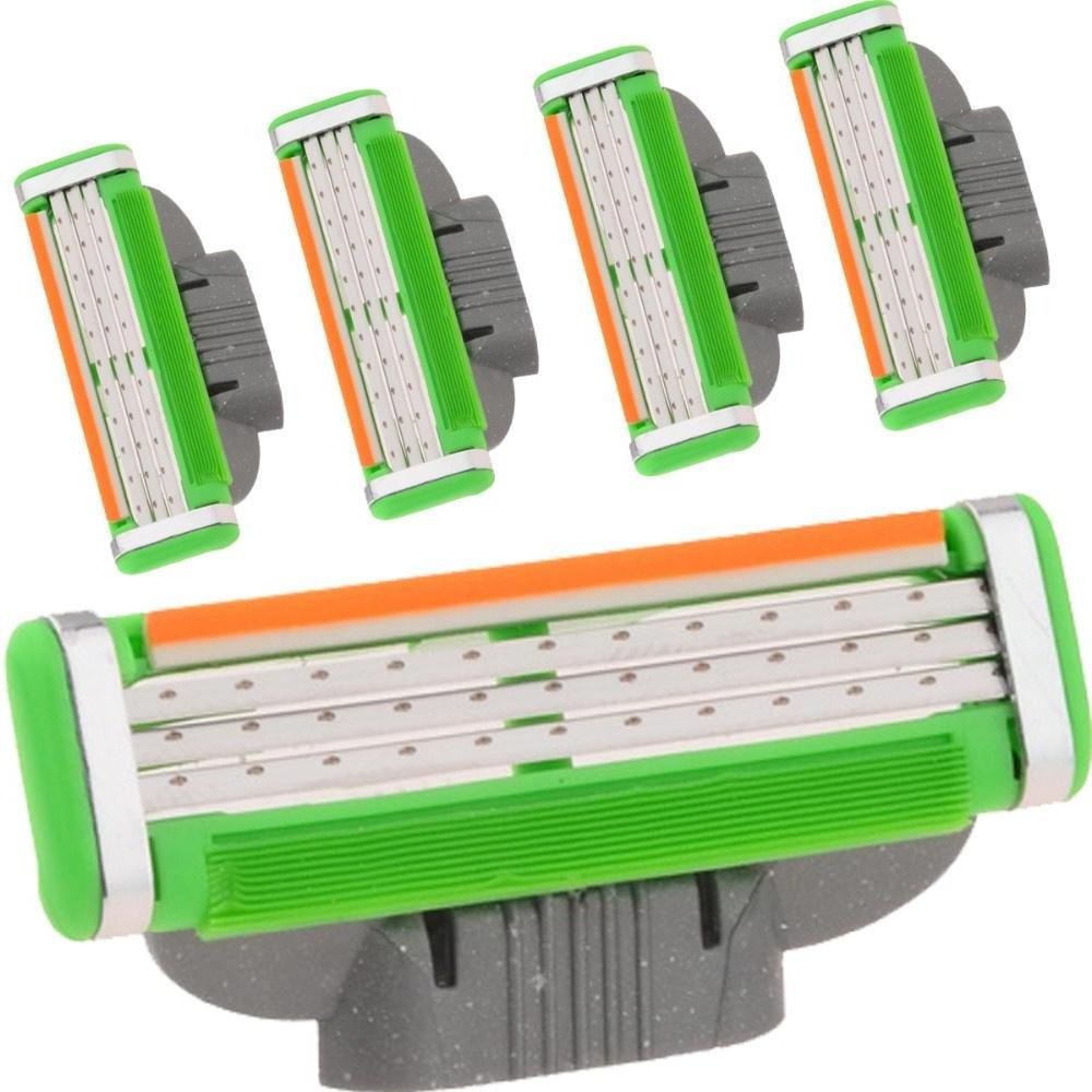 

Высокое качество, 4 шт. лезвия, лезвия для бритвы для мужчин, лезвия для электробритвы