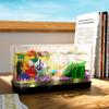 Real Culturable Fish Tank Underwater World Building Brick Titanic Silent Mary Pirate Ship Mini Block Toys Collection With Light