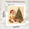 Pearl painting Christmas art kit cute cat and tree DIY home decor painting