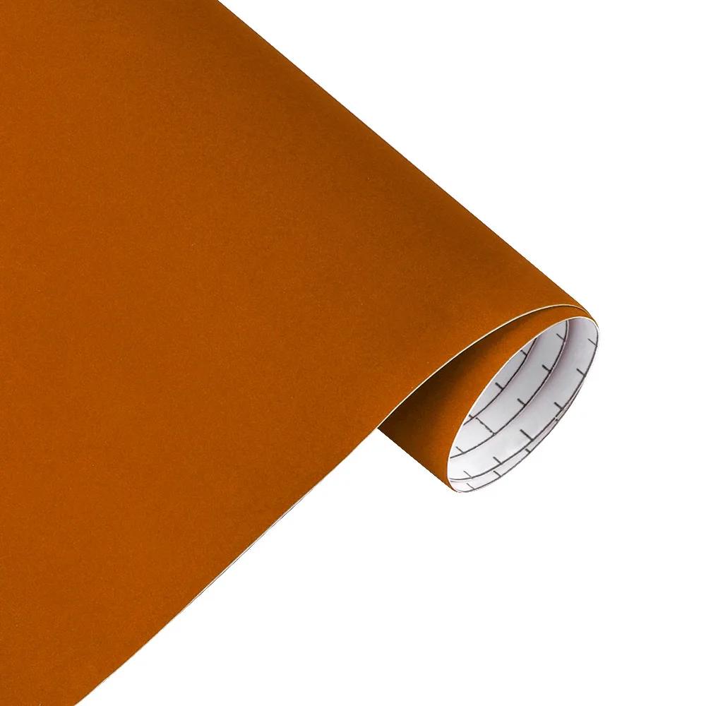 50*200/600cm Suede Velvet Vinyl Film Car Wrapping Sheet Stickers For Vehicle Console Computer Skin Decal Auto External Accessory