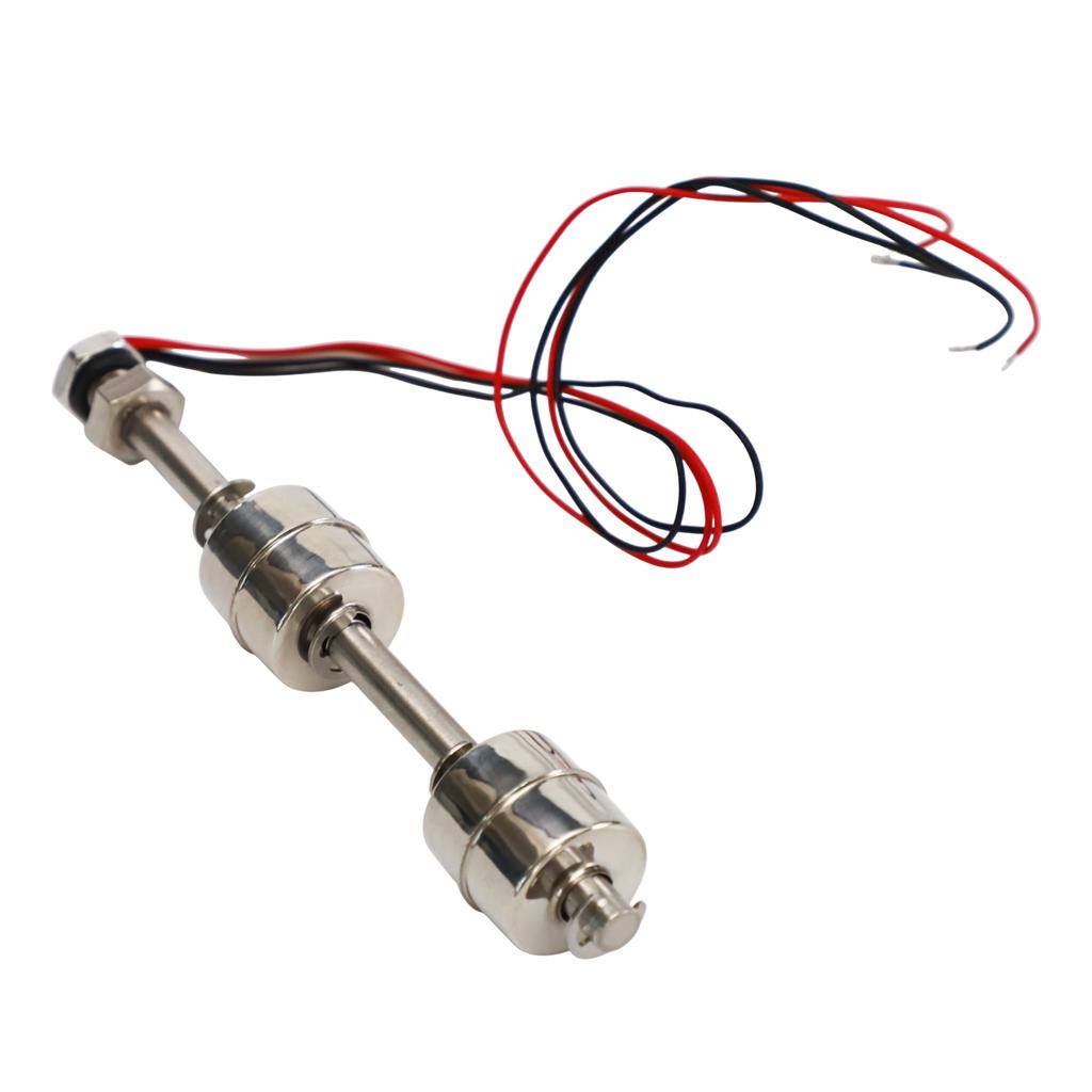 1pc Float Switch Stainless Steel Double Ball Water Level Sensor Float Switch Water Tank Pool Replacement Float Switch Parts