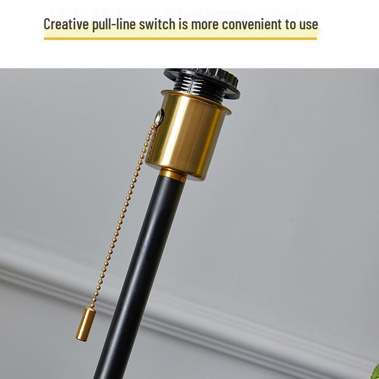 Modern Retro Mid-Century Luxury Bedside Table Lamp