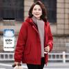 SNOWFLYING Women's Winter Short Down Jacket with Chinese Knot Buttons