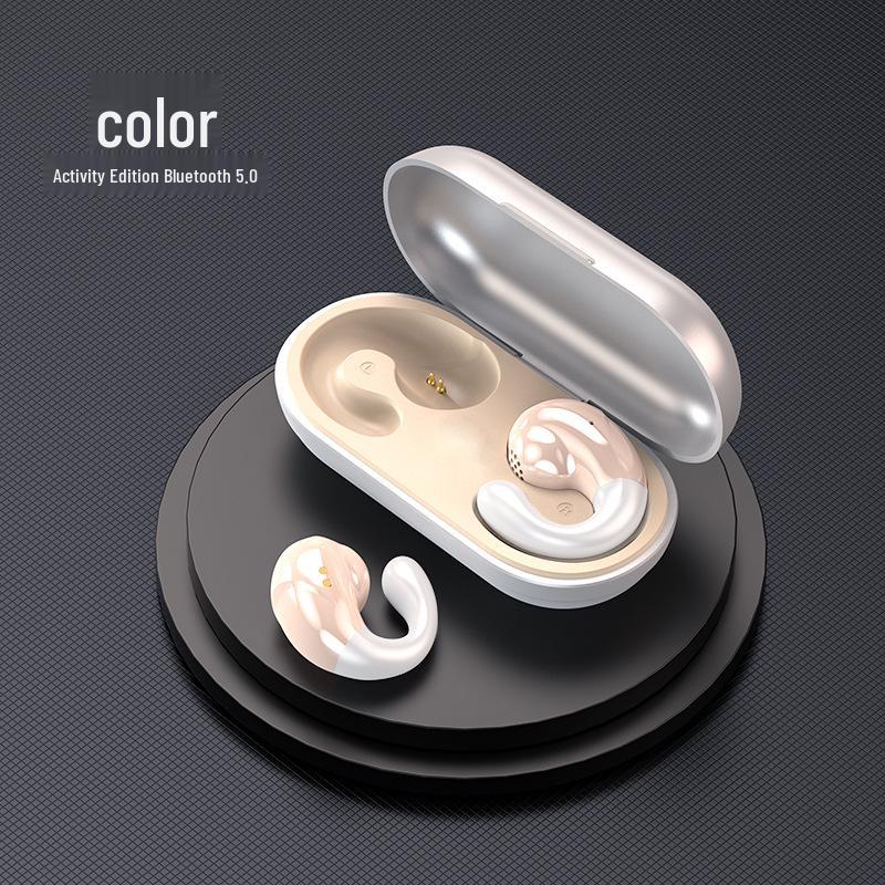 

Xiaxin True Wireless Bone Conduction In-Ear Bluetooth Ear Clip Headphones - Newest 2025 Model, Noise Canceling, Comfortable Long-Wearing for Sports Official Standard