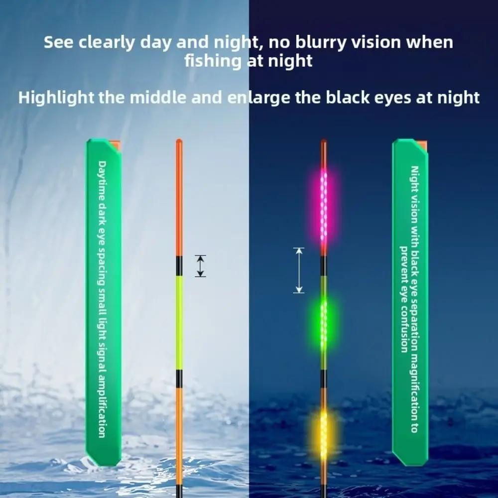Neuer Super Helle LED Angel Smart Schwimmer Spitze Leuchtend Ultra Empfindlich Elektronische Schwimmer Boje Induktion Nachtfischen Schwimmer Spitze