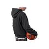 adidas Legends Hoodie Einfarbiges Logo Langarm Kapuzenpullover Herren Hoodies Carbon-Schwarz IL2313