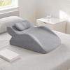 YShaped Prone Pillow Contoured Memory Foam Attached Headrest for Phone Use