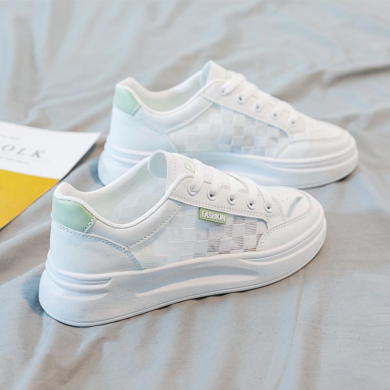 

Дышащие сетчатые женские кроссовки, легкие летние повседневные туфли на платформе с удобным дизайном 40 коричневый