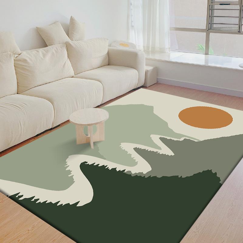 Severské abstraktní koberce Obývací pokoj Světlý Luxusní Koberce na konferenční stolek Ložnice Koberec na velké ploše Kuchyň Protiskluzové koberečky odolné proti skvrnám