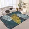 Feather Carpet Living Room Water-Absorbent Non-Slip Rug Daily Home Decoration Bedroom Dining Table Office Room Decoration Mat